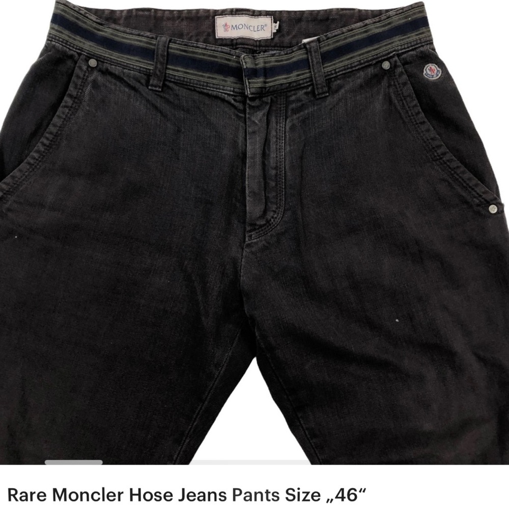 Rare Moncler Hose Jeans Pants Size 30”W/30”inseam.
